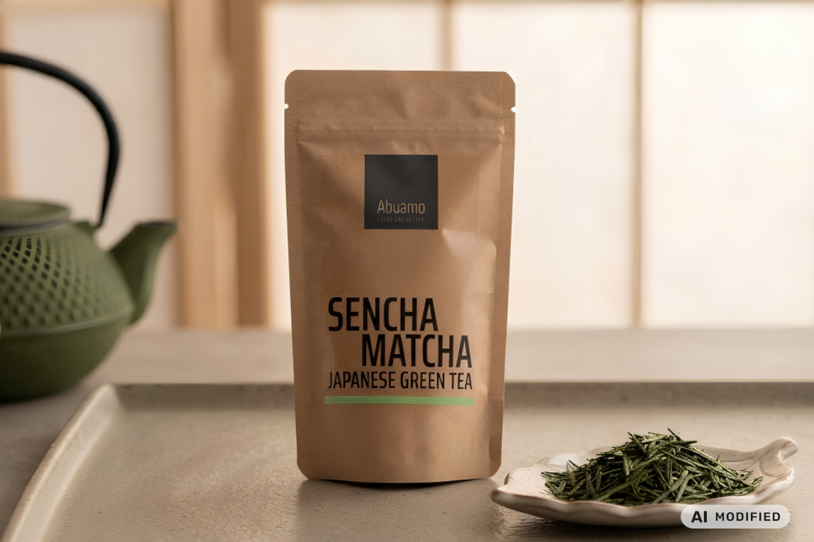 Sencha obalená v čaji Matcha? Ano.